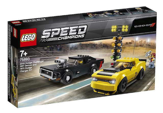 4.LEGO 75893 2018 Dodge Challenger