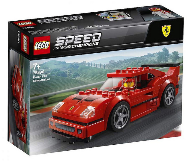 1.LEGO 75890 Ferrari F40 Competizione