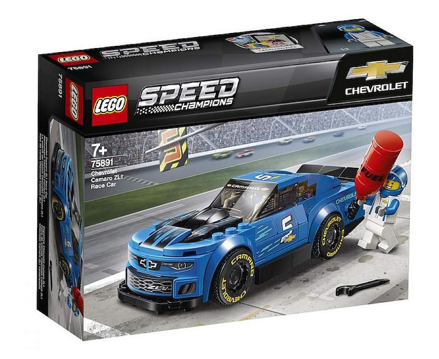 2.LEGO 75891 Chevrolet Camaro ZL1 Race Car